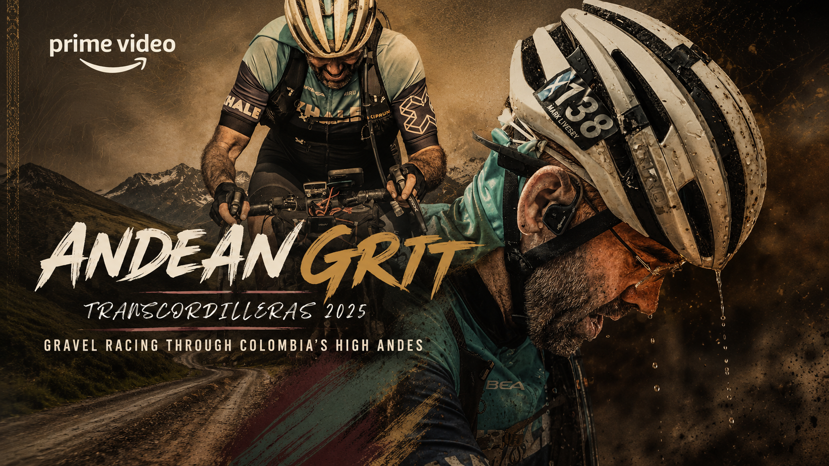 Poster for Andean Grit, an 8-stage gravel race film by Mark Livesey